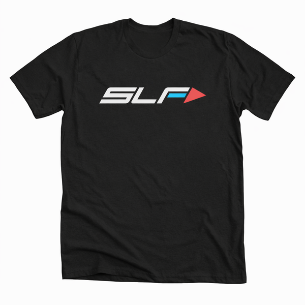 SLF T-shirt - Black w/ White